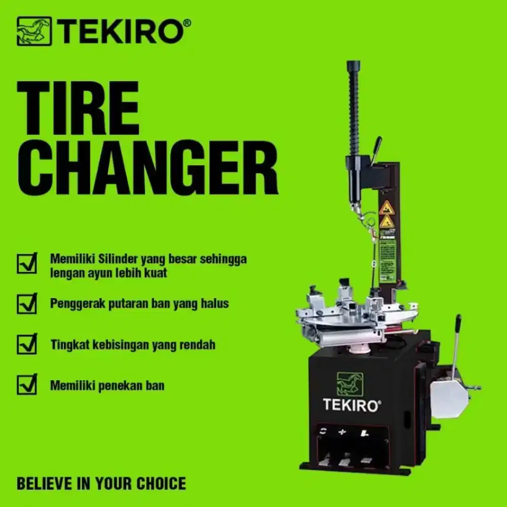 Tire Changer Tekiro Mesin Pembuka Ban Mobil dan Motor Gede