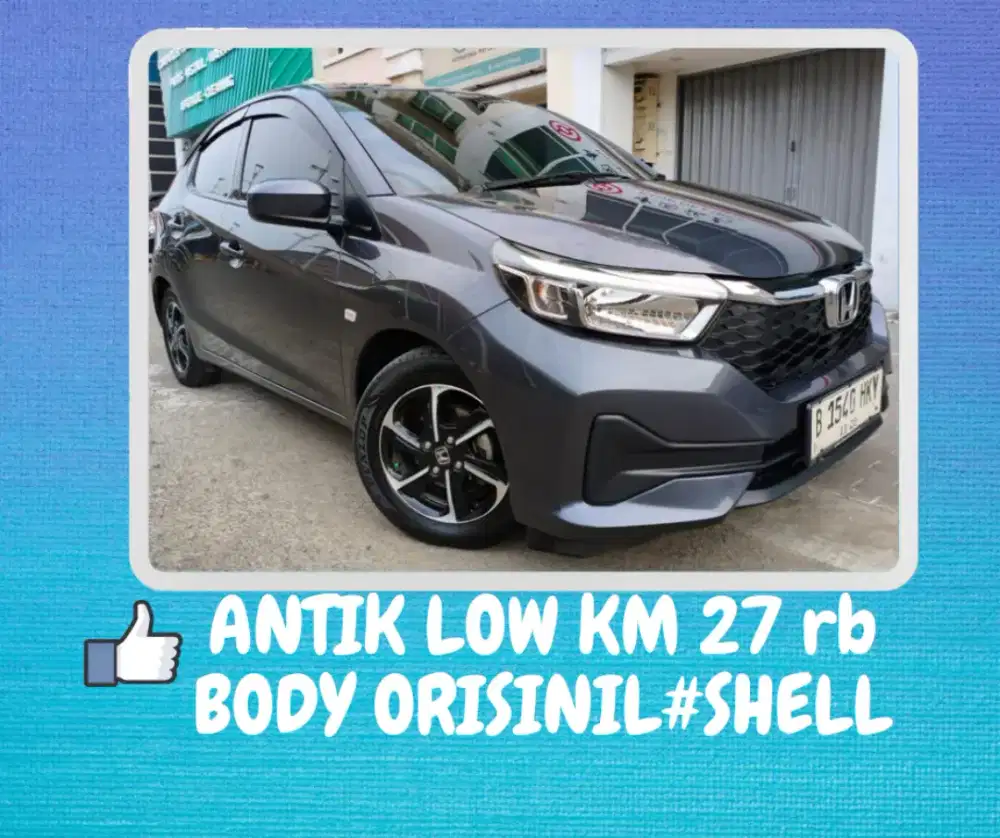Brio Satya E AT 2023 TDP28jt Honda Brio 1.2 E CVT Matic Face Lift