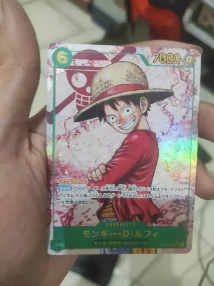 Kartu Anime One Piece Luffy