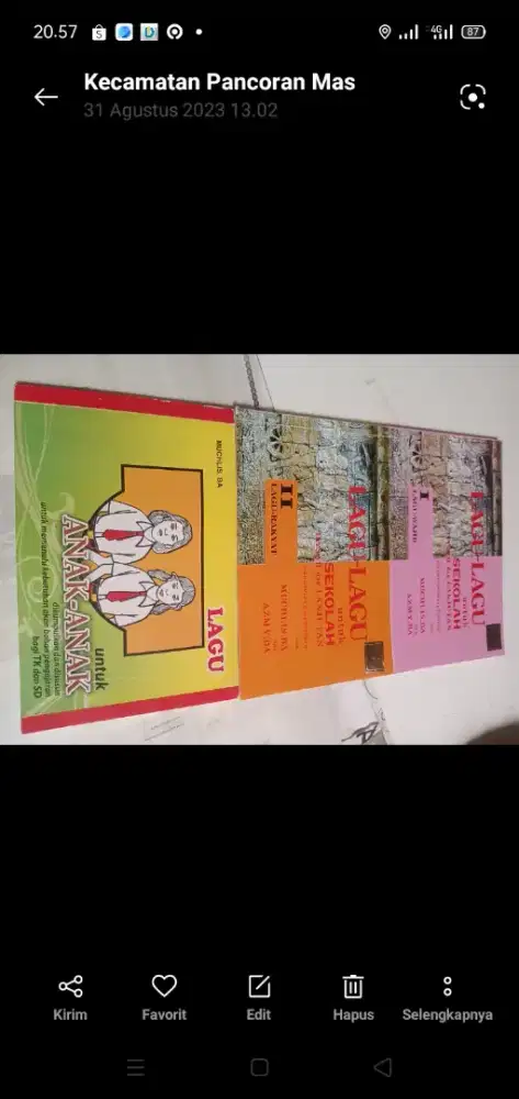 Jual Buku Lagu-Lagu Original