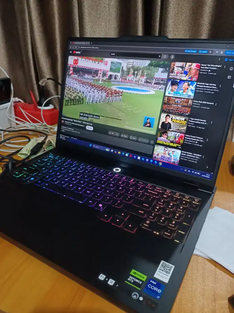 Laptop legion 5 pro 16irx10