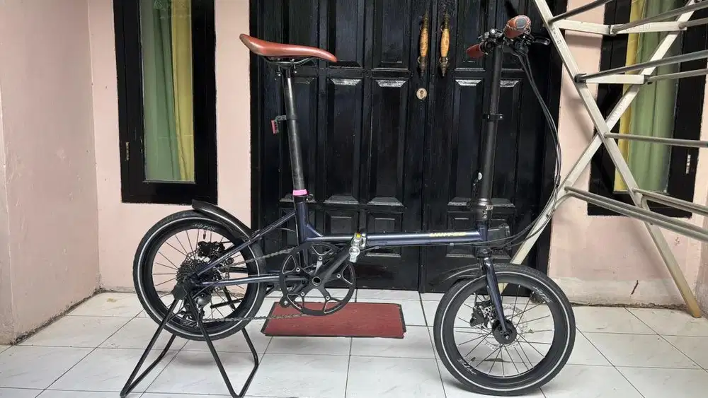 Sepeda Lipat United Black Horse Tiagra