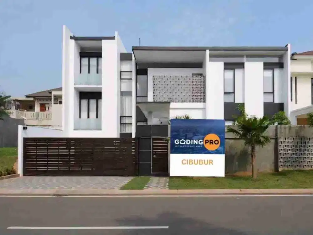 DIJUAL RUMAH MEWAH 2 LANTAI DENGAN KOLAM RENANG DI KOTA WISATA CIBUBUR by Sinar Mas Land