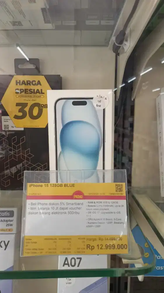 PROMO CICILAN BUNGA 0% HOME CREDIT ( iPhone 15 128GB )