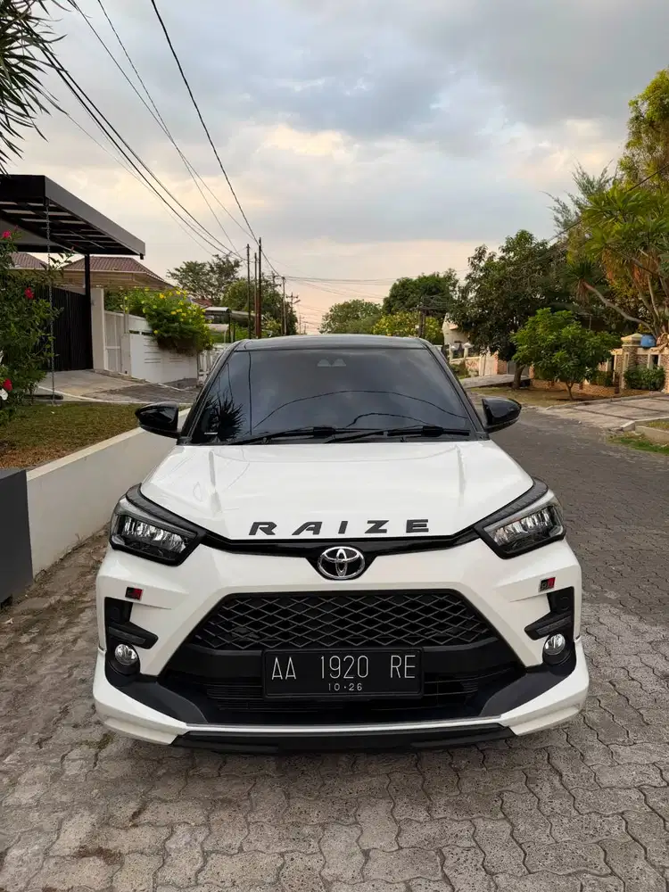 Raize GR Sport TSS (type tertiggi) plat lokal pajak panjang
