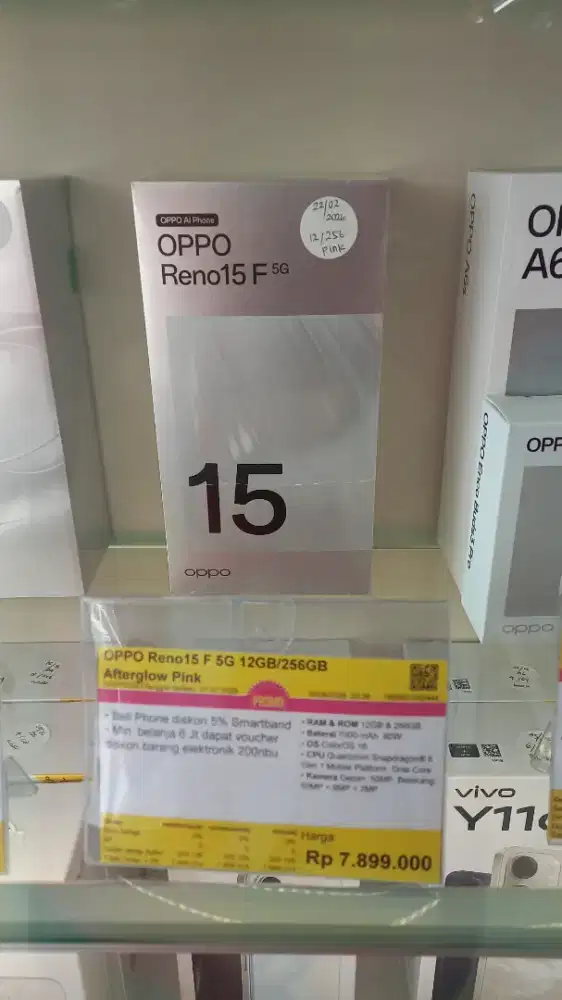 PROMO CICILAN BUNGA 0% HOME CREDIT ( OPPO 15 5G 12GB / 256GB )
