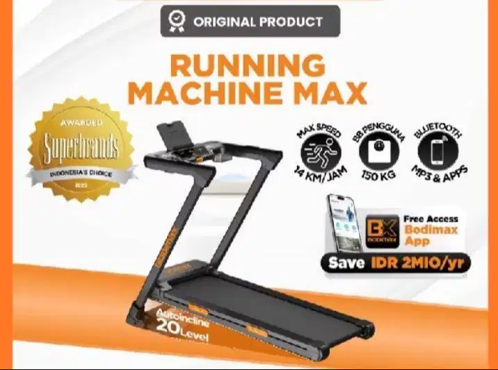 Treadmill BODIMAX RUNNING MACHINE MAX