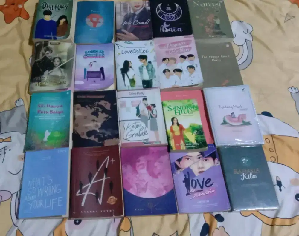 Preloved Novel 100% Ori