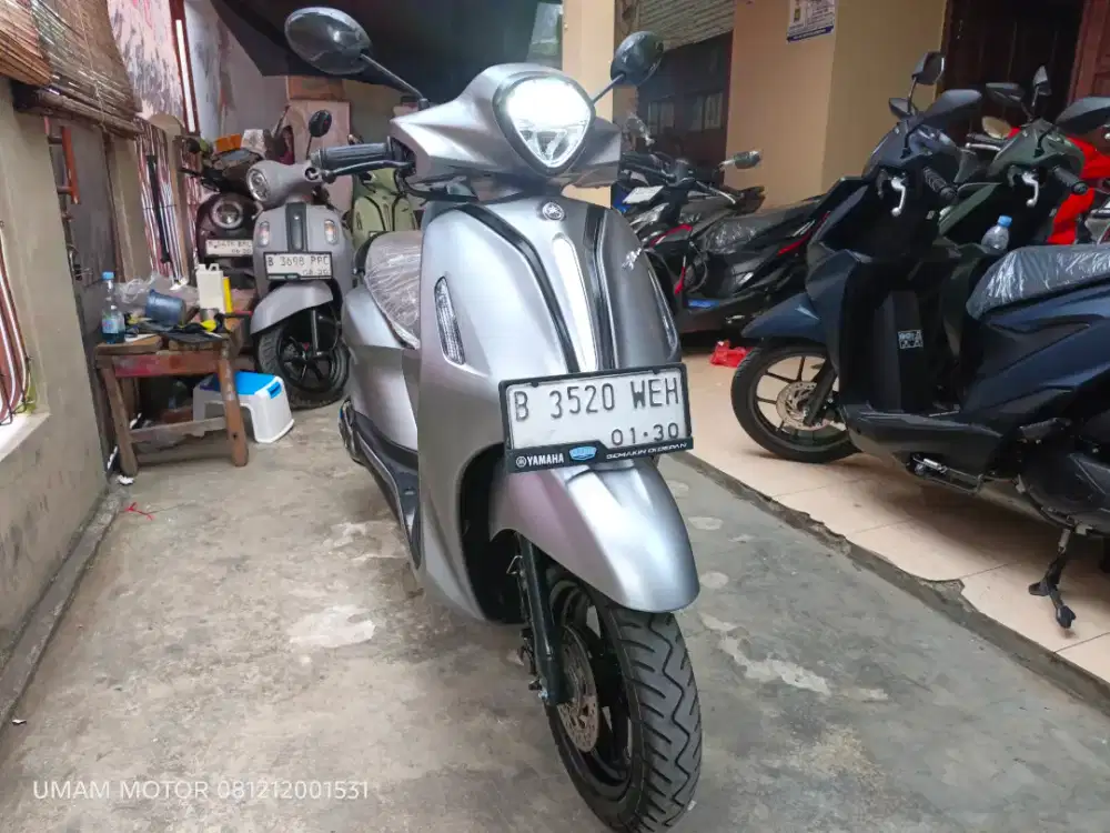KM 10K YAMAHA GRAND FILANO LUX 2024 BISA TT 2025 DI CILEDUG HARGA PAS