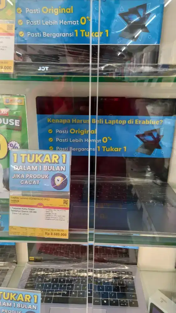 PROMO CICILAN BUNGA 0% HOME CREDIT ( LAPTOP LENOVO I3 8GB / 256GB )