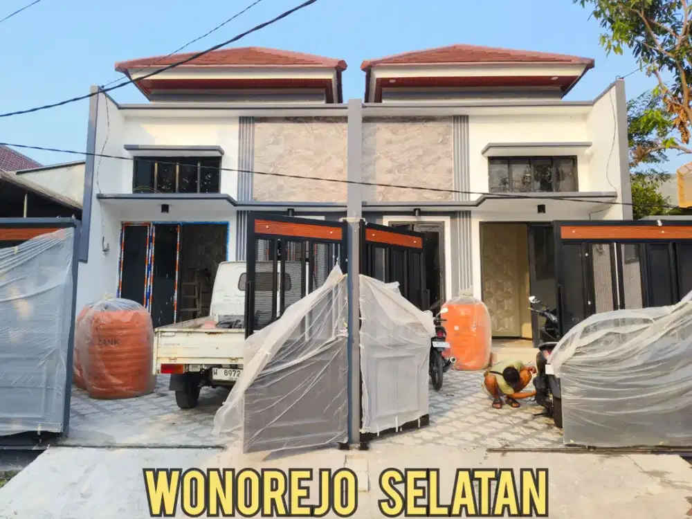 READY2 UNIT BARU GRESS. RUMAH MINIMIALIS WONOREJO SELATAN RUNGKUT SURABAYA TIMUR. DEKAT SUPERINDO, MERR, TOL, BANDARA JUANDA, UPN, dsb