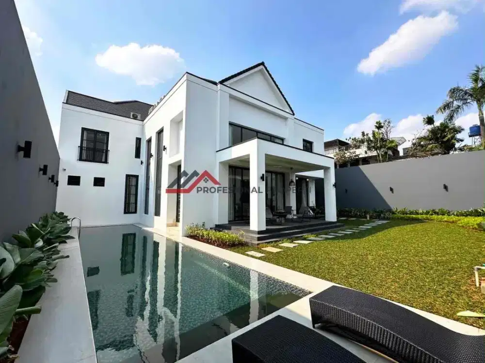 Rumah Baru Fully Furnish American Classic Di Cipete