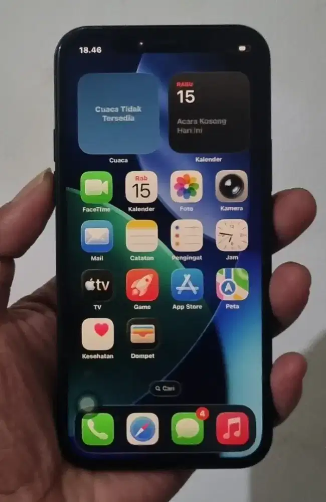 Iphone 12 64gb unit kabel data