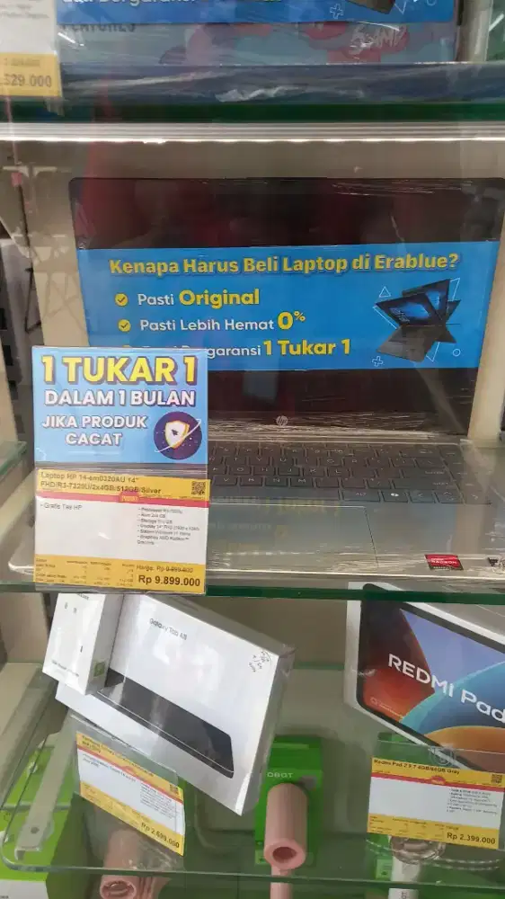 PROMO CICILAN BUNGA 0% HOME CREDIT ( LAPTOP HP 8GB / 512GB )