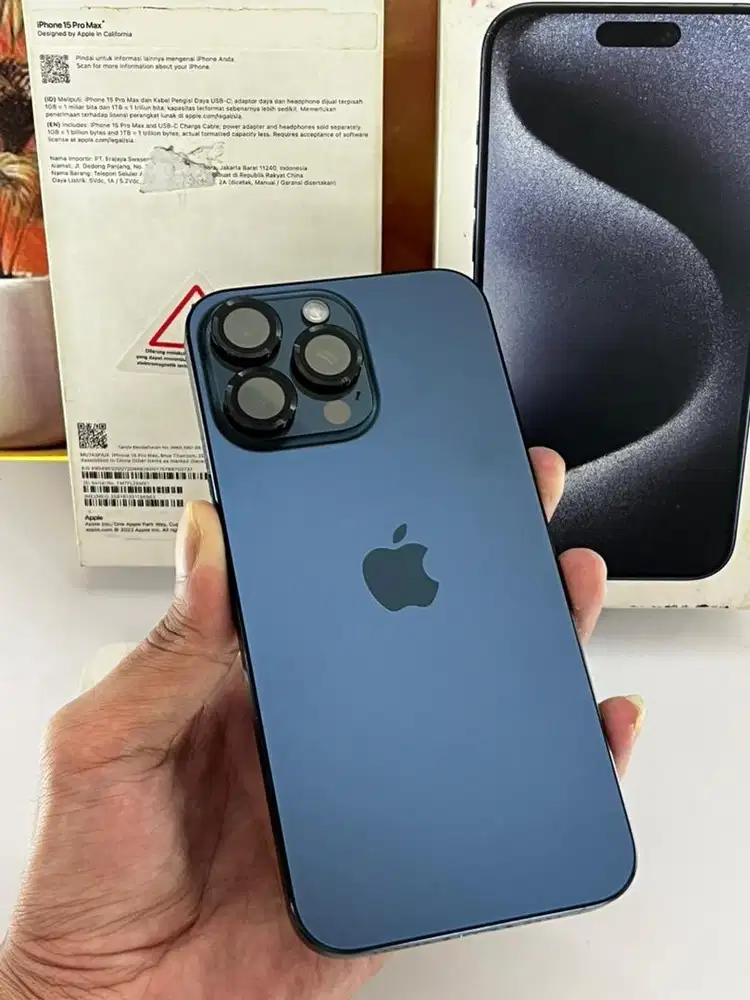 Iphone 15 Pro Max 256gb resmi iBox PA/A