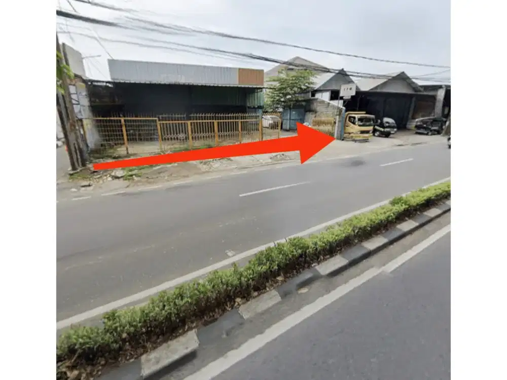 AC35 Dijual Tanah ada Gudang 700 m2 Murah Duren Sawit Jakarta Timur