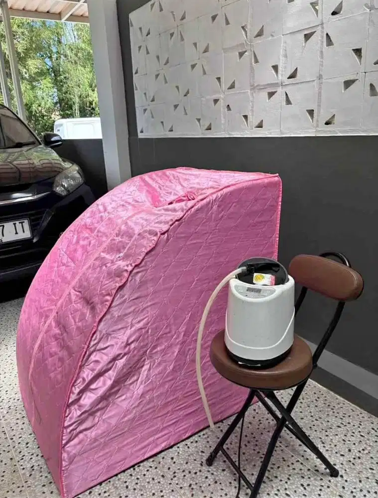Tempat sauna , buat timung masih lengkap