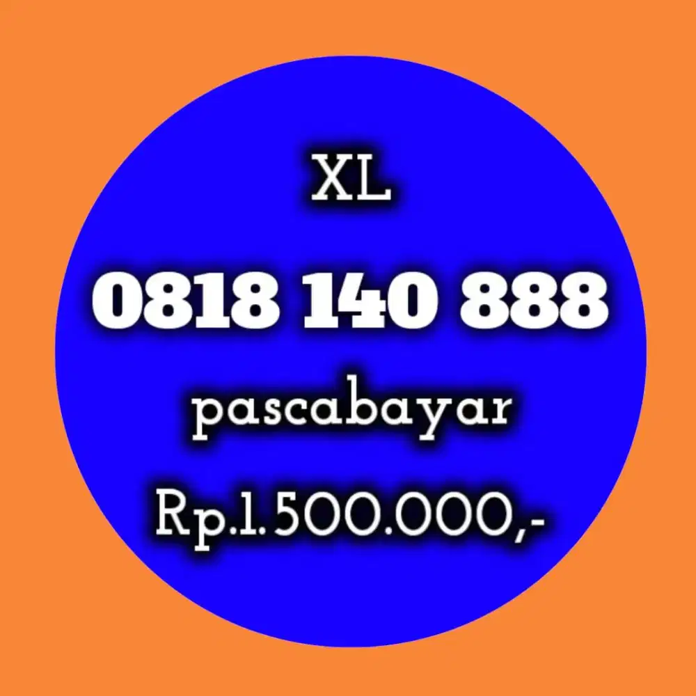 NOMOR CANTIK XL  140 888