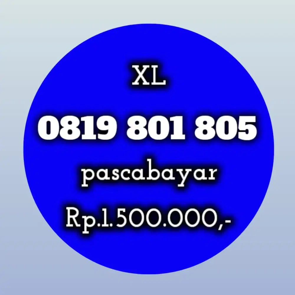 NOMOR CANTIK XL 801 805