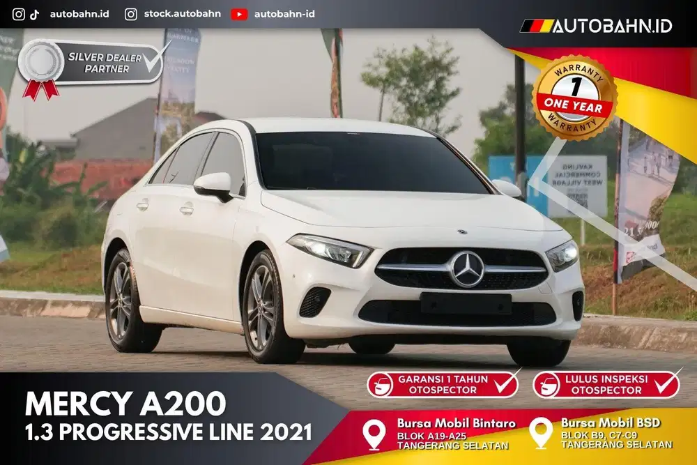 Mercedes Benz A200 1.3 Progressive Line Sedan 2021