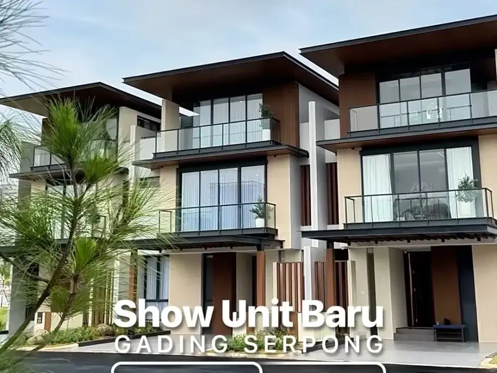 CLUSTER FINORE SUMMARECON SERPONG RUMAH SULTAN HARGA EKONOMIS 3MAN 3LANTAI
