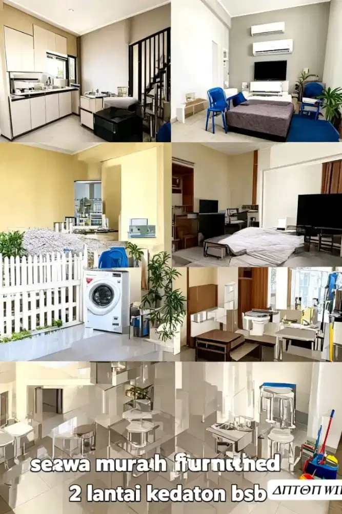 Sewa 2LT/FURNISHED KEDATON ada kolamRenang citraland victoria highland