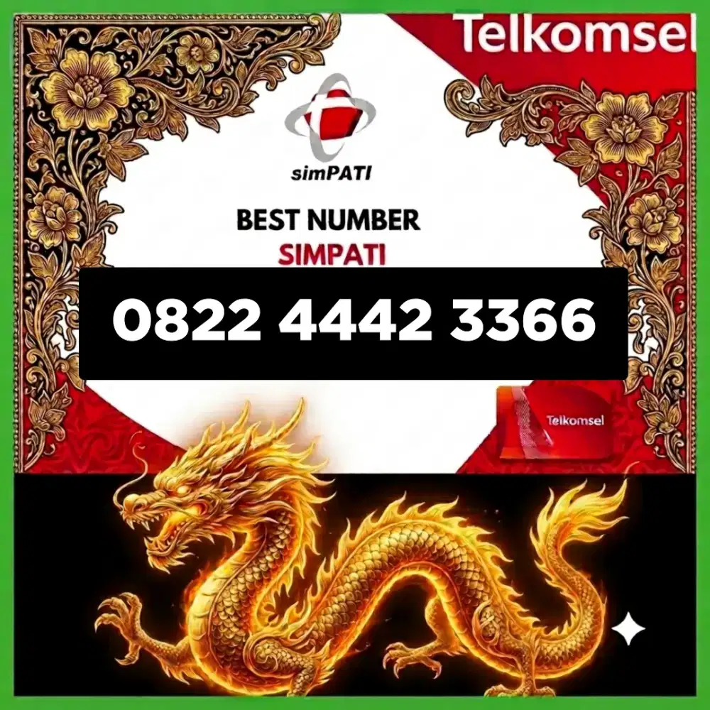 Nomor cantik simpati Telkomsel super