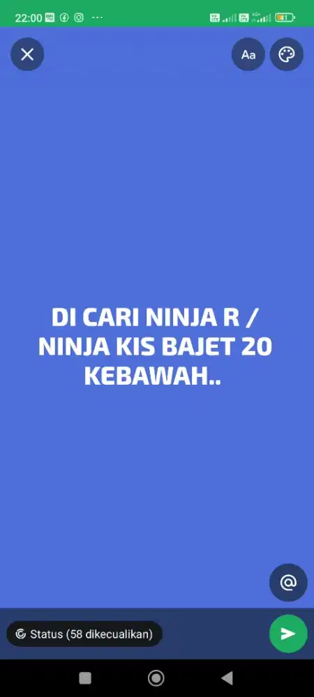 Di cari ninja r / kis