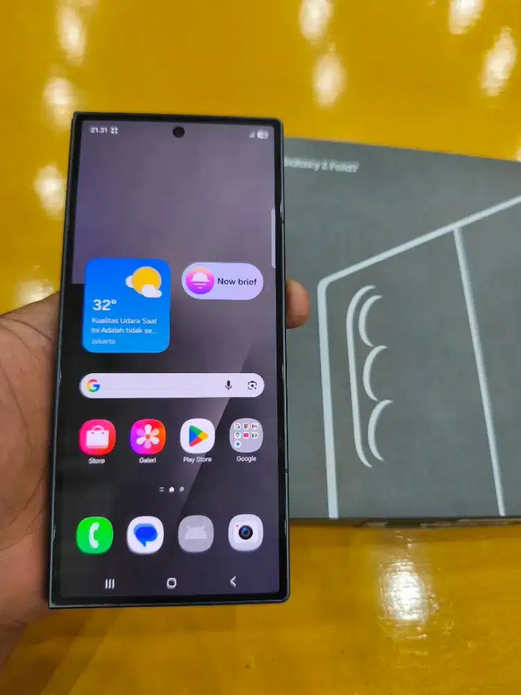 Samsung z fold 7 jet black 12/512 gb sein resmi