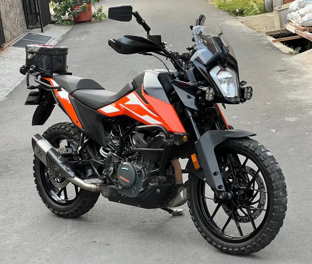 KTM Adventure 250 ABS modif touring mulus 2021 ADV Orange