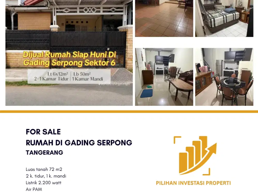Dijual Rumah di Gading Serpong