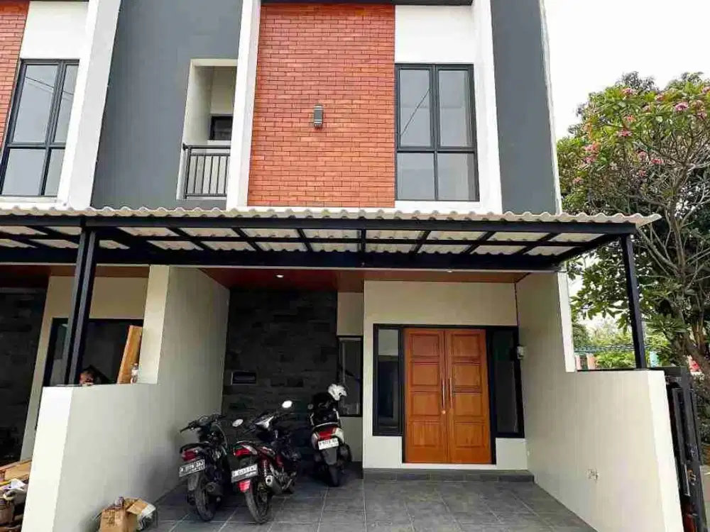 Rumah Siap Huni Dlm Cluster di Bambu Apus Dekat Toll, Cikal Amri, RSUD Cipayung, Univ.Paramadina, Mabes TNI