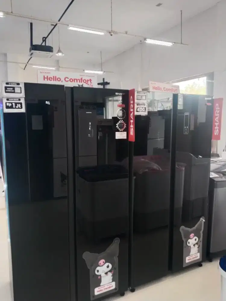 KULKAS SBS SHARP INVERTER