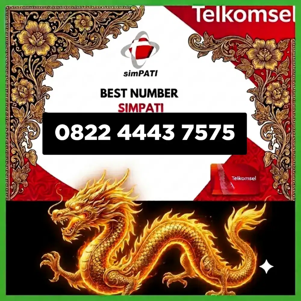 Nomor cantik simpati Telkomsel super
