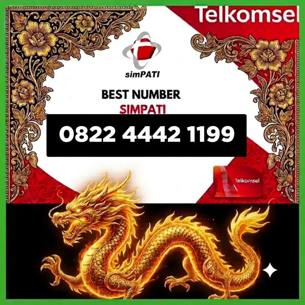 Nomor cantik simpati Telkomsel super