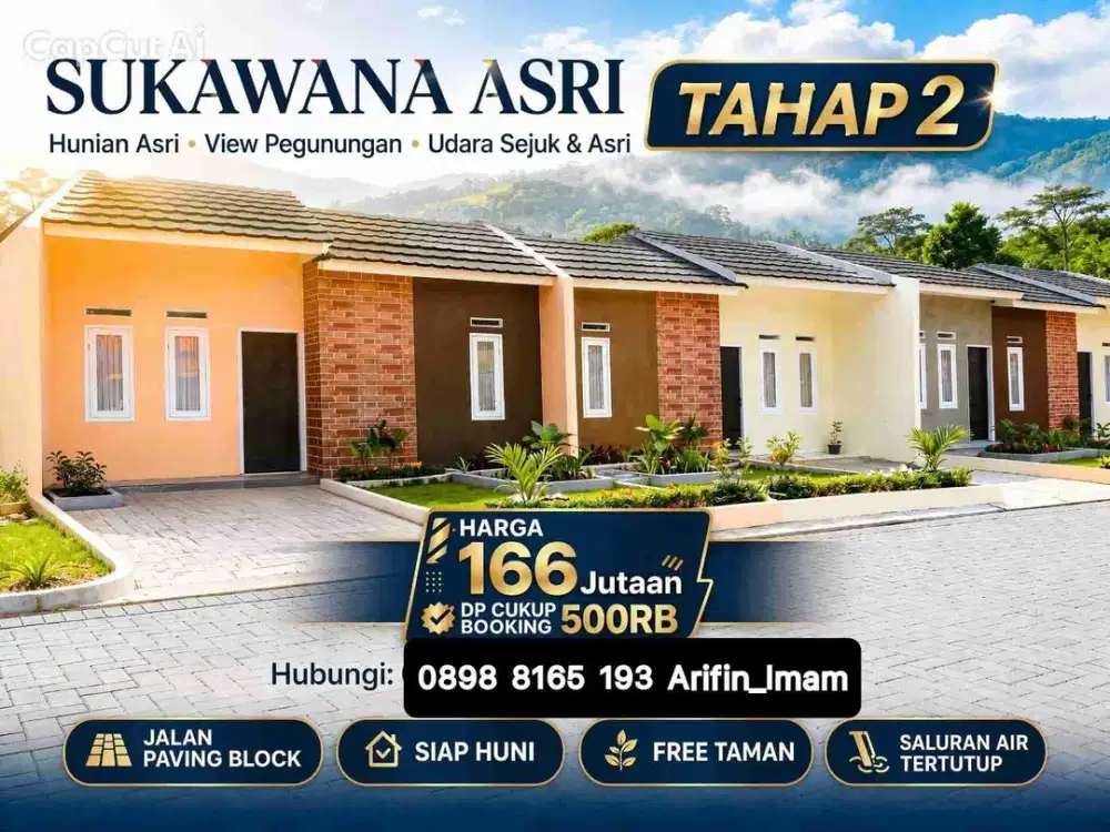 Dijual Rumah Subsidi Siap Huni Diseberang Kantor Gubernur Banten