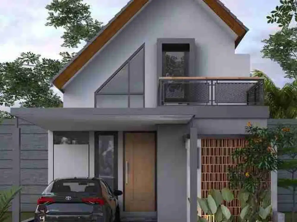 Rumah gaya Jepang modern di Pancoran Mas Depok