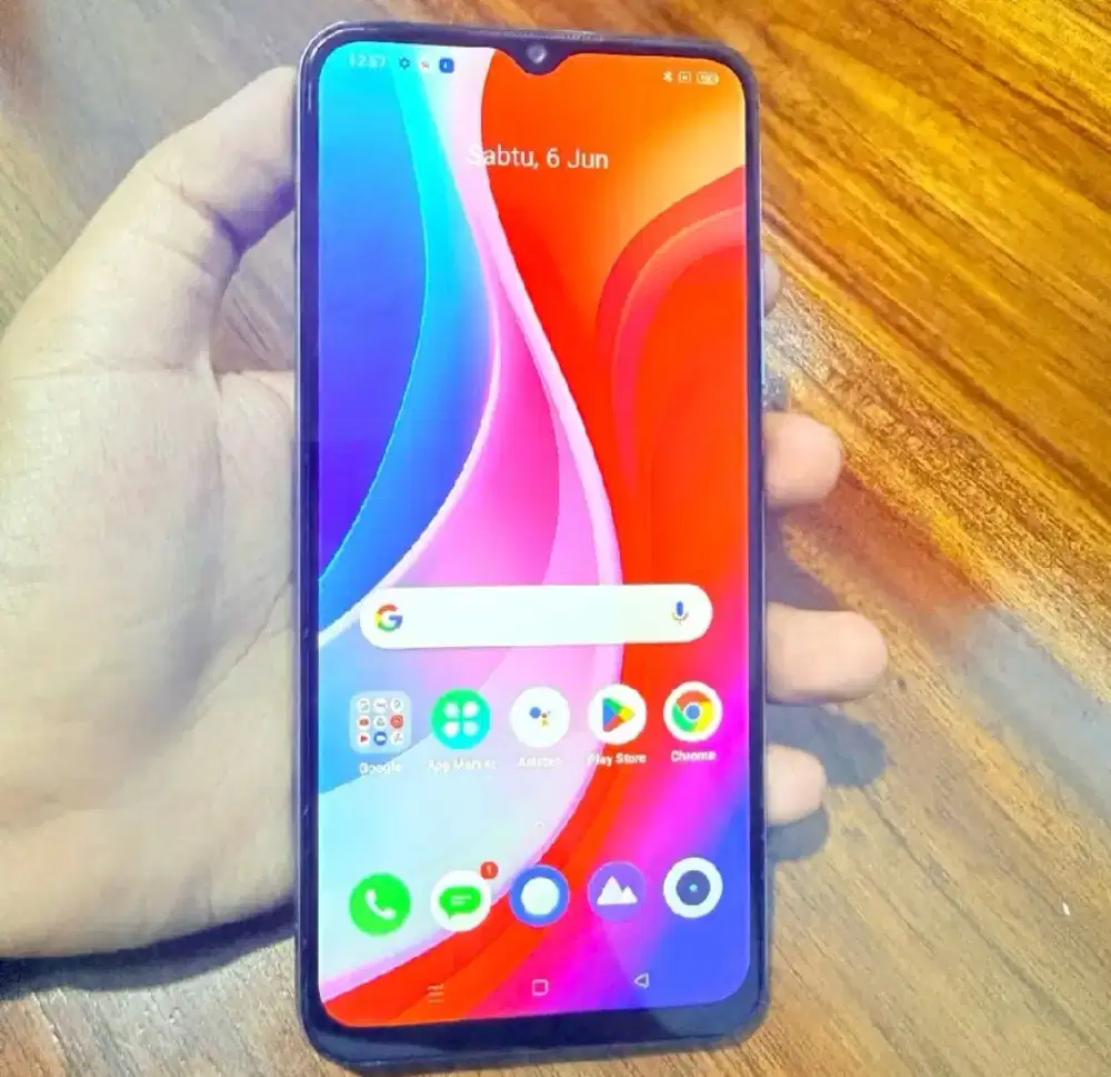 Realme C21Y Hitam, Normal