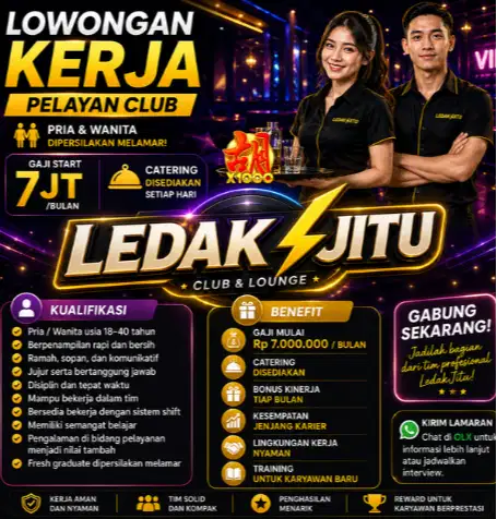Lowongan Kerja Pelayan Club – LedakJitu