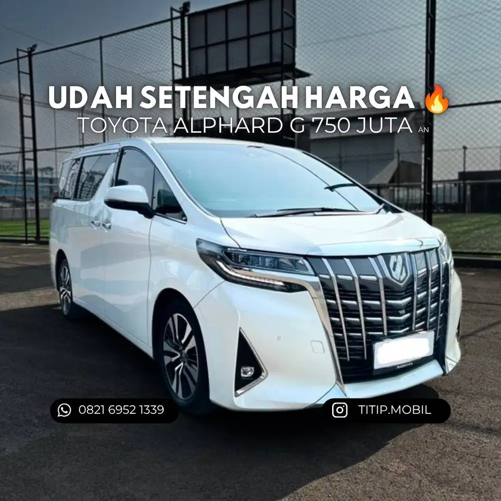 [TERMURAH]  Toyota Alphard G 2022