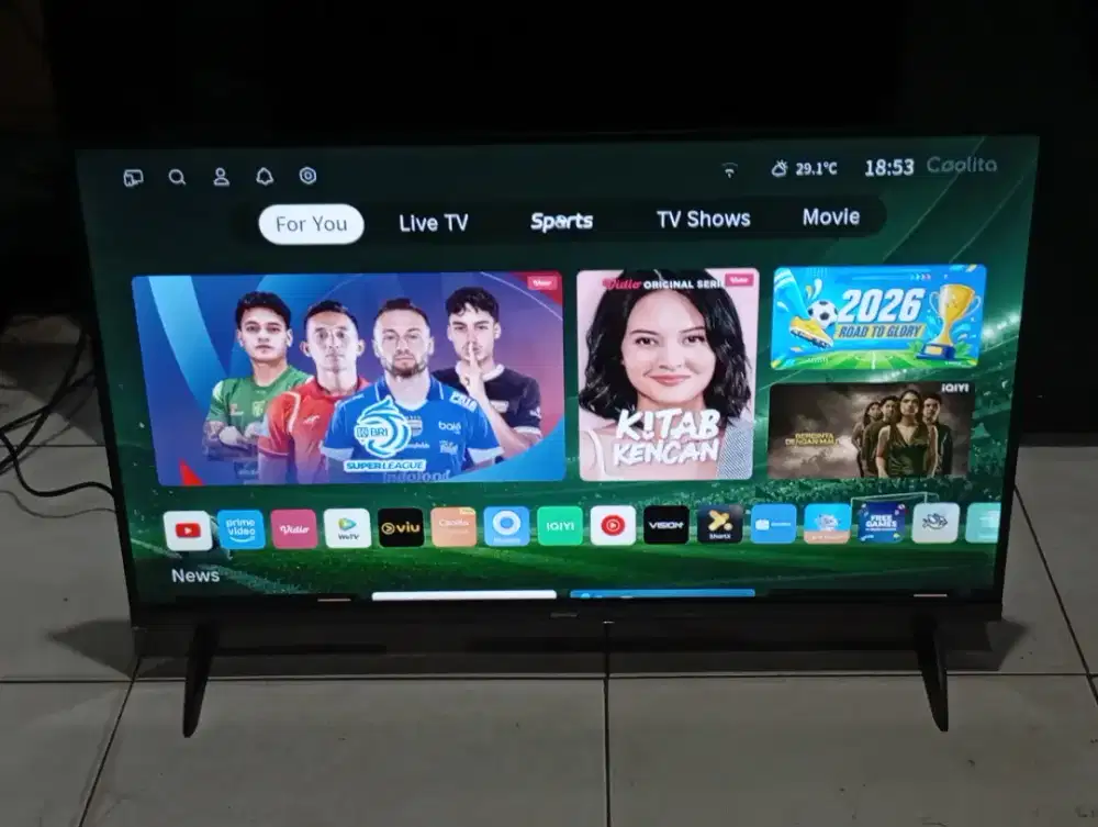 TV LED COCCCA 32 INC ANDROID TYPE 32S3U