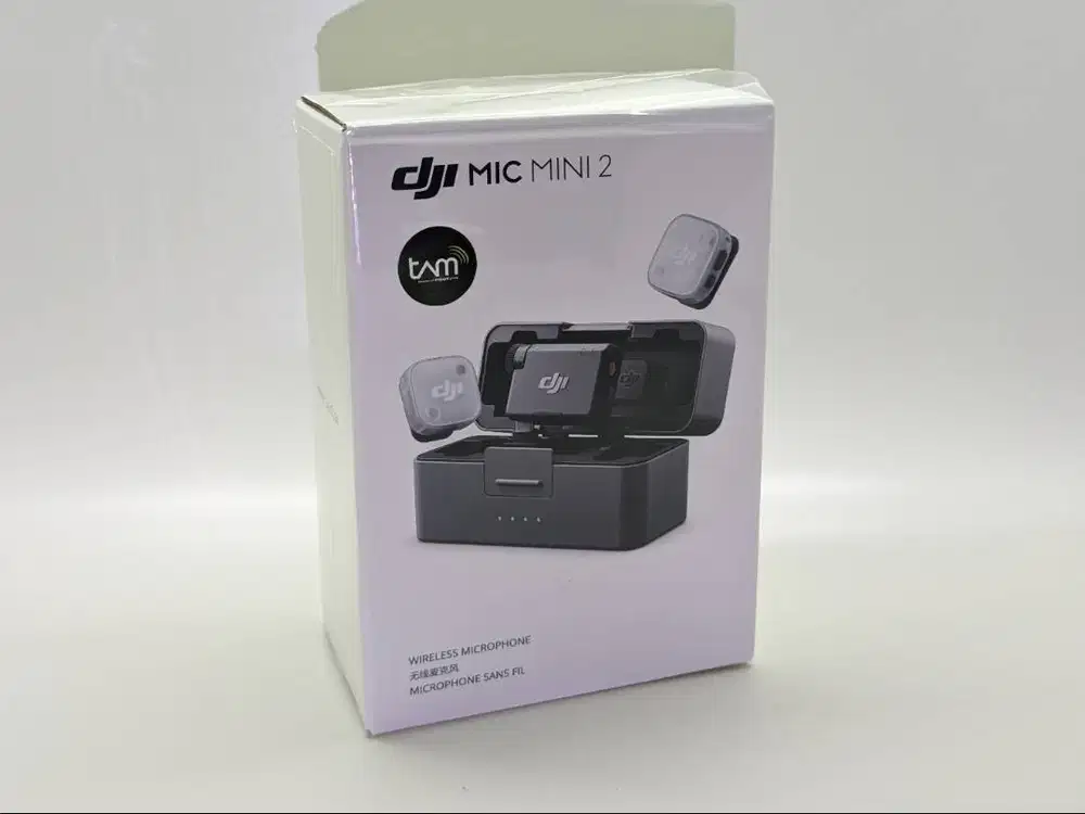 DJI Mic Mini 2 (2TX + 1RX) new + bonus Mic Boya