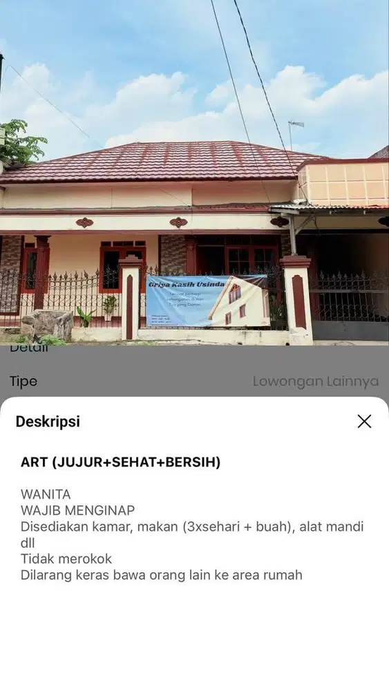 Lowongan ART Bekasi
