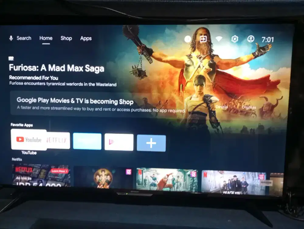 TV LED SHARP 50INC TYPE 4T-C50DK1 ANDROID