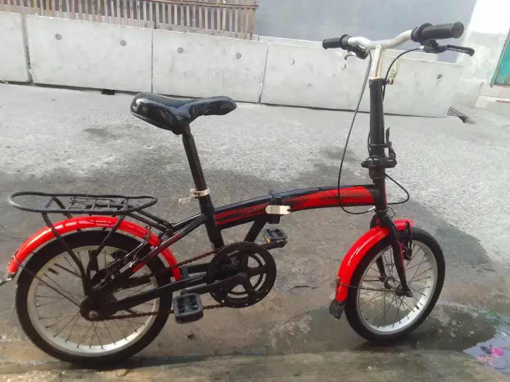 Sepeda lipat UK 16 normal