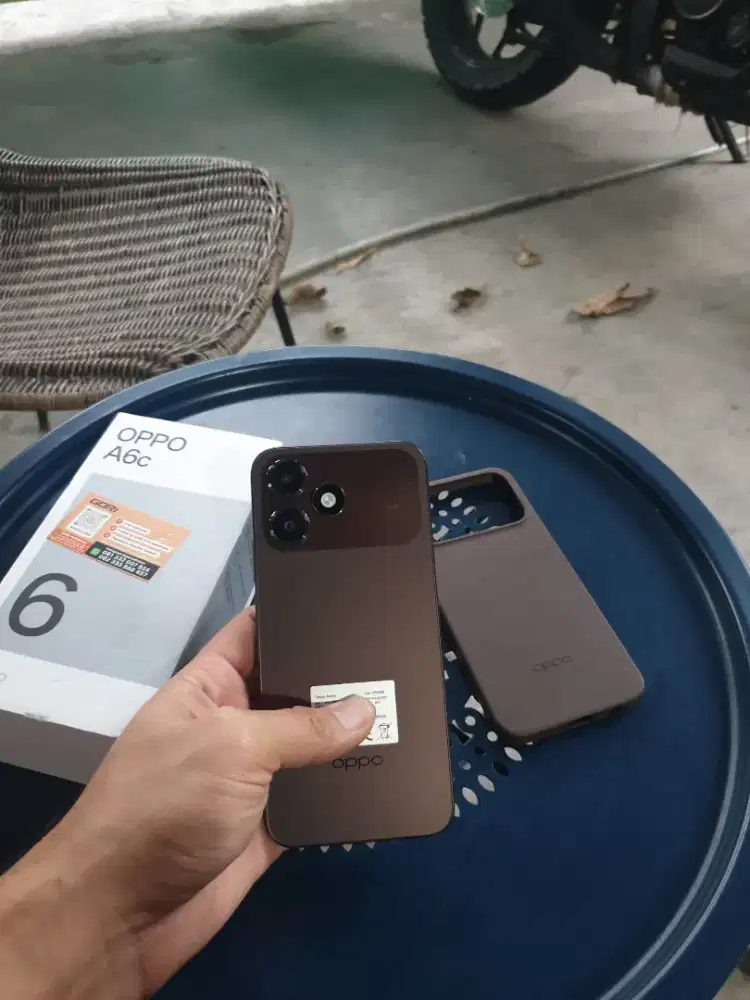 Oppo A6C 4/128gb likenew garansi panjang
