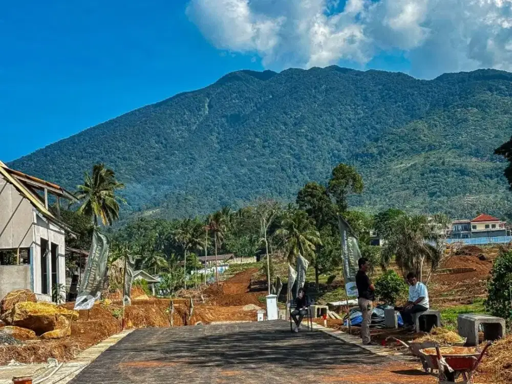 Tanah Kavling SHM Dekat TOL dan Stasiun di Cigombong Bogor dekat Ciawi Jakarta Tangerang Depok Bekasi Parung Sentul