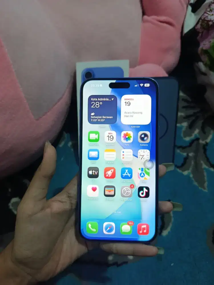 JUAL CEPAT IPHONE 16 PLUS 128GB IBOX