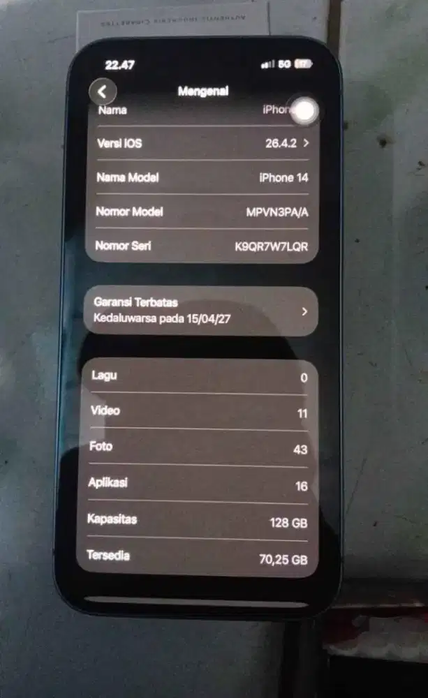 iPhone 14 Fullset Resmi Ibox