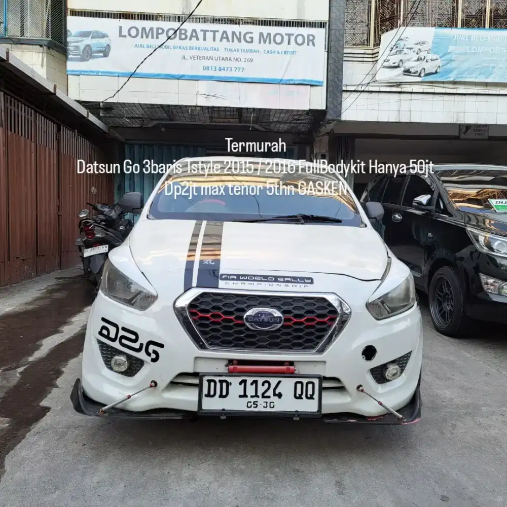Datsun go + 1.2cc 2015 / 2016 Kursi 3baris Fullori Termurah